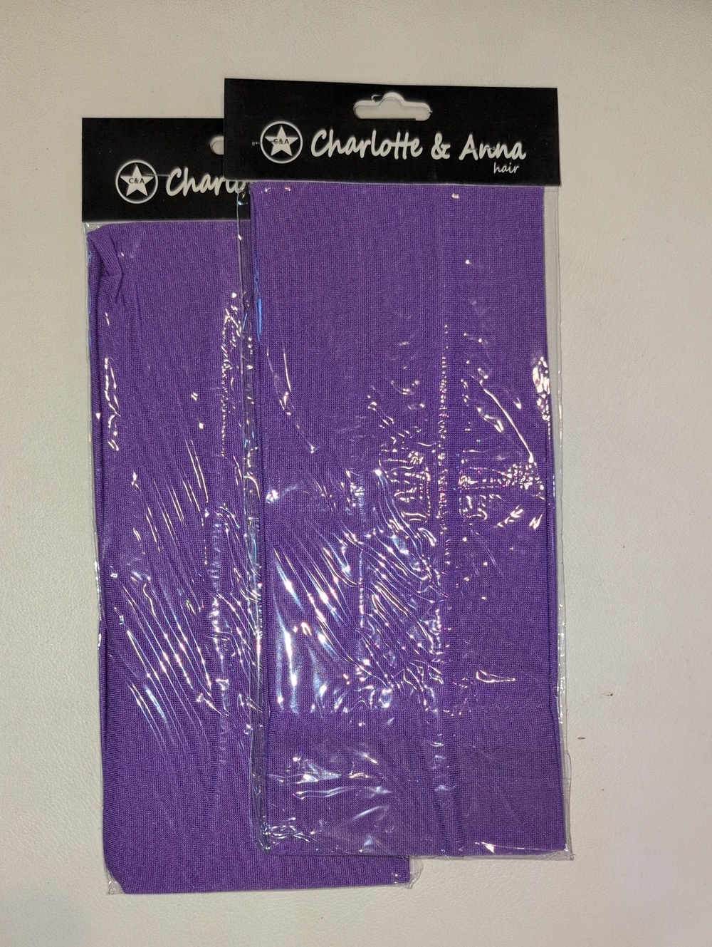 Purple  Stretchy Comfort Headbands
